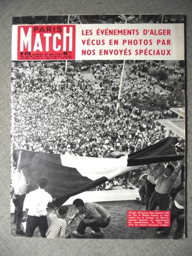 Paris match 476 - paris, n°476