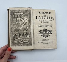 Livre Rare -Curiosa - ÉRASME