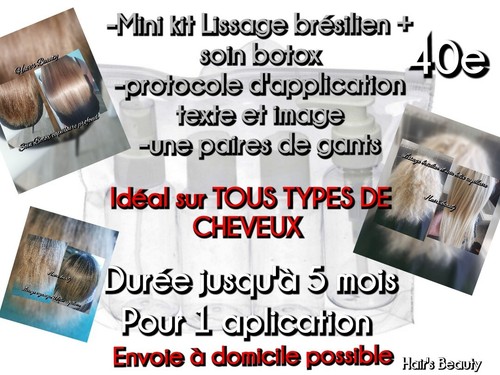 Kit lissage brésilien avec - brésilien,