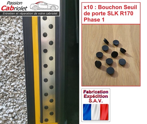 Obturateur bouchon pion - bouchon, seuil