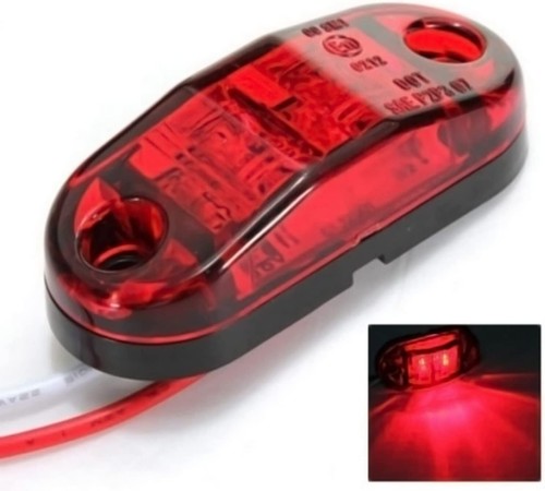 Rouge 12v led smd côté - 4,