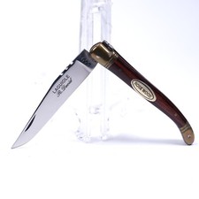 VTG NOS RARE FRENCH LAGUIOLE R. DAVID FOLDING POCKET KNIFE + CASE & SHARPENER