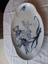 Ancien Très grand plat ovale