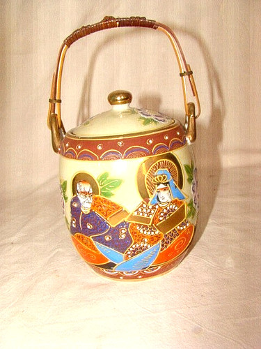 Pot biscuit porcelaine - pot, à