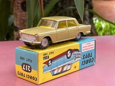 CORGI TOYS 217 FIAT 1800 Near Mint in Box Low Color