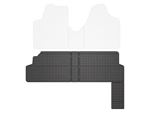 Tapis arrière caoutchouc - tapis, en
