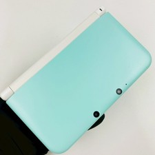 Console Nintendo 3DS LL XL blanche comme neuve uniquement un rang langue japo...