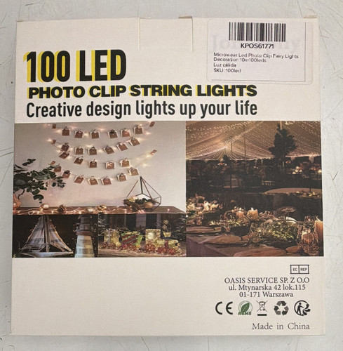 Led photo clip string - photo, lights