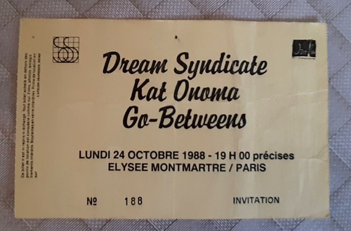 Ticket billet place concert - place,