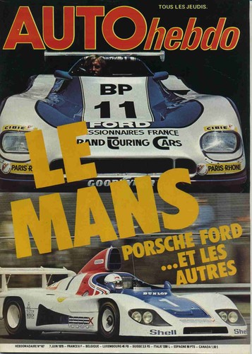 Auto hebdo 167 - n°167, 07/06/1979