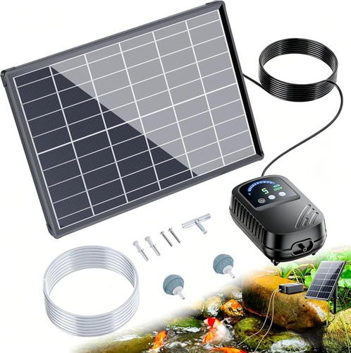 Pompe aérateur solaire - aérateur,