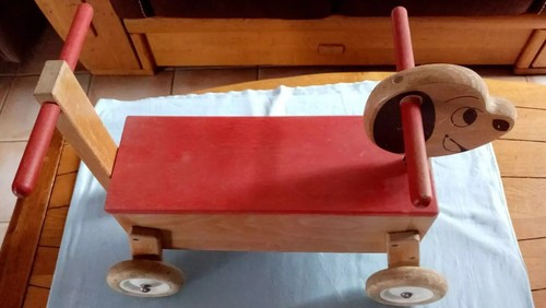 Vintage trotteur porteur - vintage,