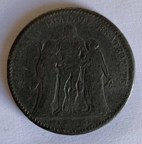 Faux écu francs - faux, 5