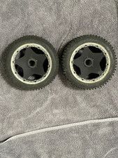 Rear Knobby with rims&Tires beadlocks Wheel for Hpi Rovan KM Baja 5b 5t Buggy