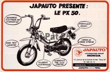 Publicité Moto : HONDA PX 50