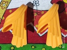 PLAYMOBIL X2 SARIS SARI ORANGE BERGER ROMAIN GREC BELEN tunique toge