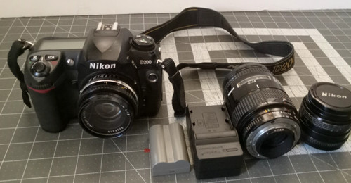 Nikon d200 digital slr - d200, camera