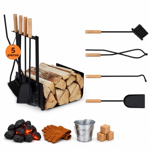 Panier bûches métal - bûches,