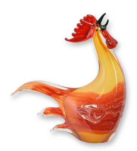 Une figurine verre - de, style