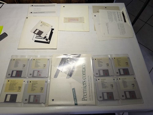 Lot disquettes macintosh - disquettes,