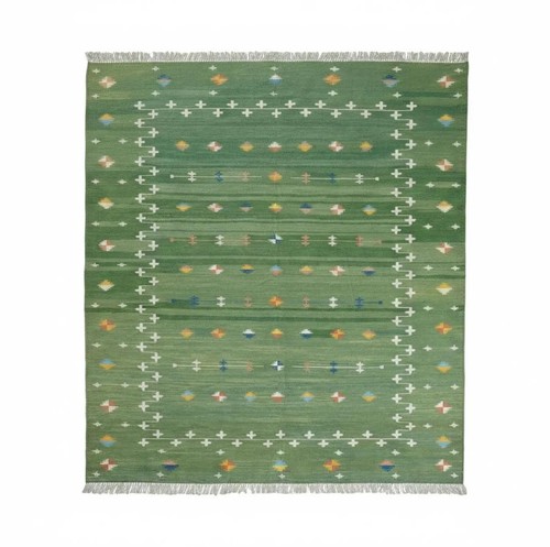 Tapis kilim dhurrie laine - kilim,