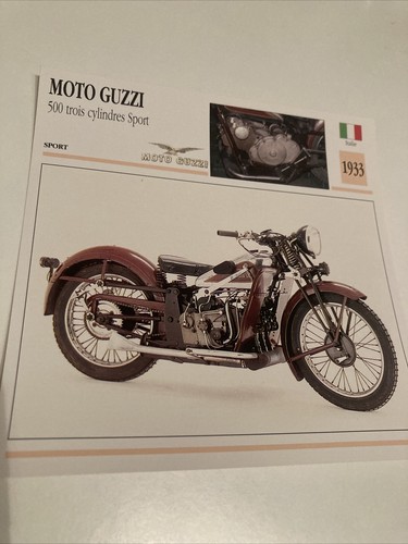 Moto guzzi 500 cylindres - 500, 3