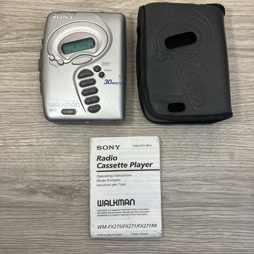 Walkman sony fx271 mega - walkman,
