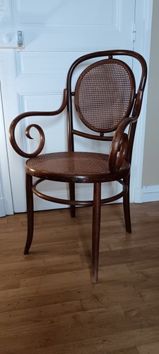 Rare fauteuil viennois - rare, fischel