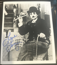 Lucille Ball "Love Lucy" Secretarial Signed 8x10 Photograph Charlie Chaplin