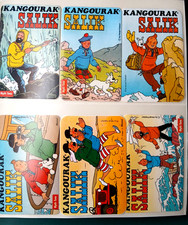 Tintin,  lot de 6 autocollants