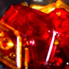 Old Geomag Still New - Clear Parts Red Green Yellow Plates