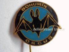 BOHUMIN Speleo ORCUS brooch caving cave BAT pin Czechia *
