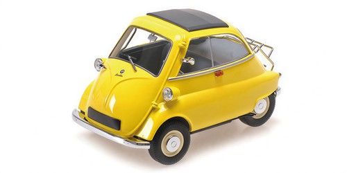 Bmw isetta yellow 1955 - bmw,