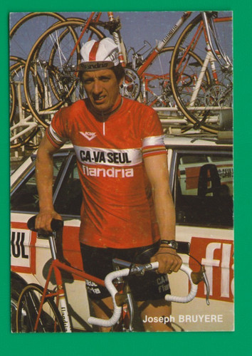 Cyclisme carte cycliste joseph - cyclisme,