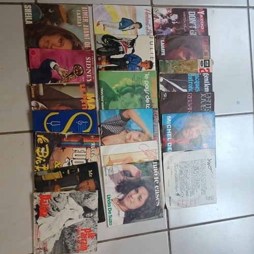 Lot vinyles 33t 45t divers - 33t,