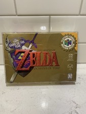 Zelda Ocarina Of Time N64 Players Choice Edition CIB