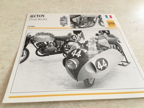 Carte moto alcyon - carte,