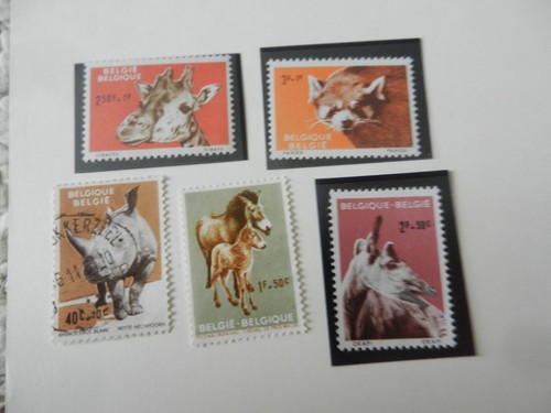 Lot timbres belges - lot, de