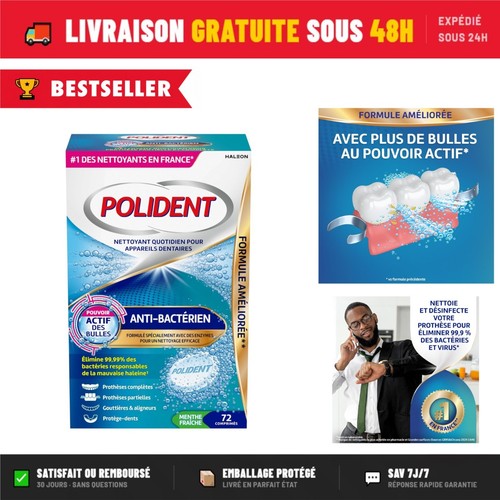 Polident nettoyant - polident,