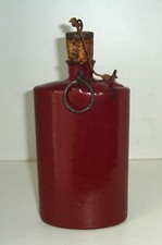  Petite gourde ancienne en métal émaillé Début XXè TBE