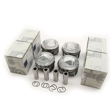 4x Pistons& Rings Set Φ82.00mm Φ20mm Fit For Mercedes-Benz C200 E260 SLK200 1.8T