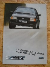 CATALOGUE/BROCHURE FORD ESCORT