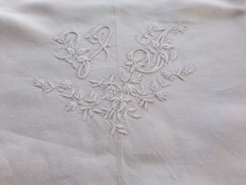 Drap ancien lin - ancien, en