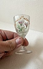 Petit verre à liqueur décor