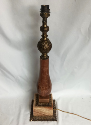 Ancienne lampe table en - lampe, de