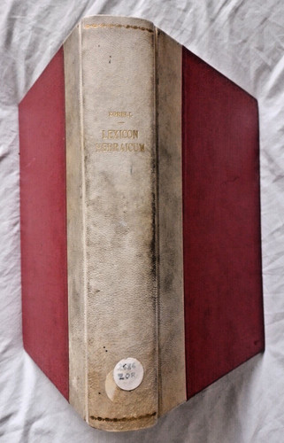 Lexicon hebraicum aramaicum - lexicon, et