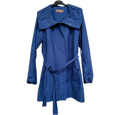 M&S Trench-Coat Bleu Pour