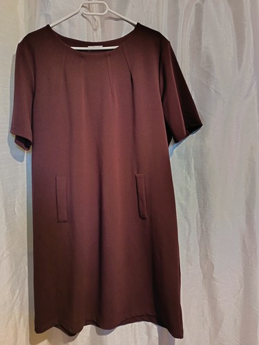 Robe prune damart - prune, 50