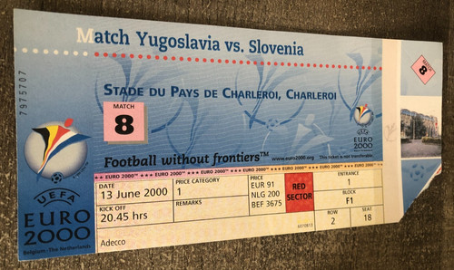 Ticket yougoslavia v - ticket,
