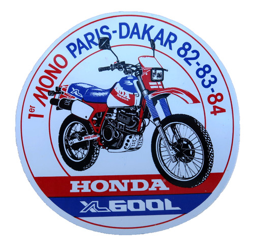 Autocollant honda xl 600l - 1°,